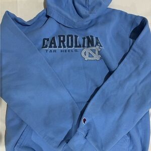 Champion Carolina Tar Heels Light Blue Crewneck Hoodie
